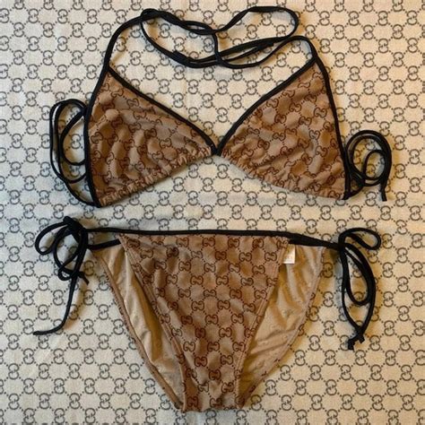 gucci swimsuit womens|gucci bikini etsy.